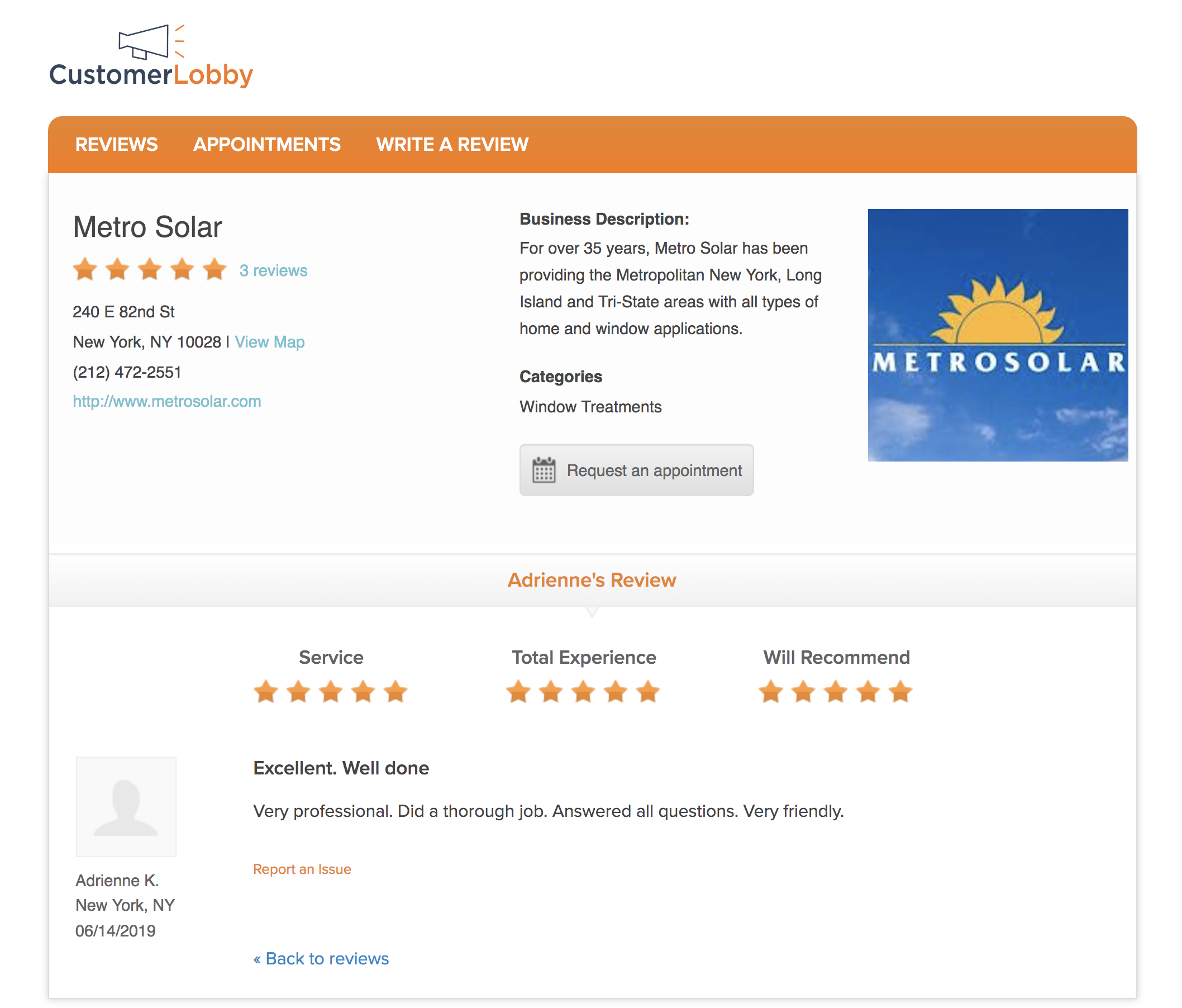 Window Tinting Reviews